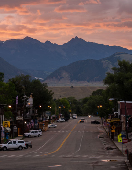 Ennis Fly Fishing Shop - Downtown Ennis Montana