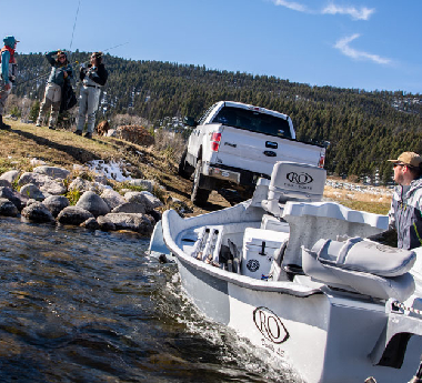 Montana Fly Fishing - Boat launch