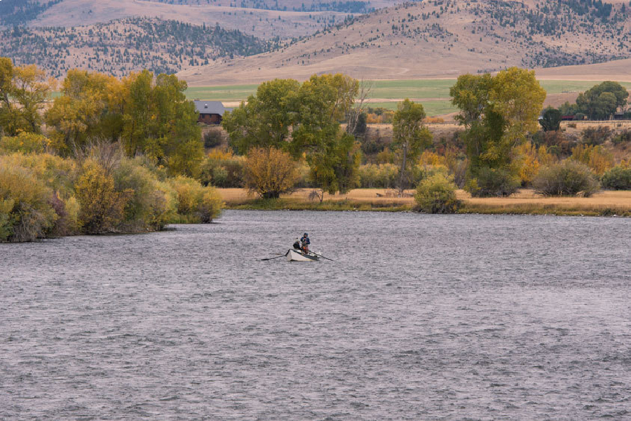 The Madison River is home to some of the best fly fishing in the world