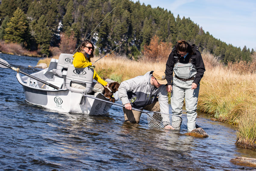 Montana fly fishing lessons with guide